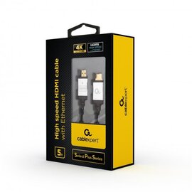Изображение 3 Кабель мультимедийный Cablexpert HDMI - HDMI v.2.0, 5м &mdash; CCB-HDMIL-5M