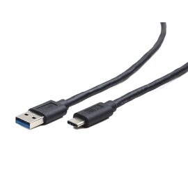 Зображення  Кабель Cablexpert USB 3.0 Type-A - USB Type-C, 1.8 м, black &mdash; CCP-USB3-AMCM-6
