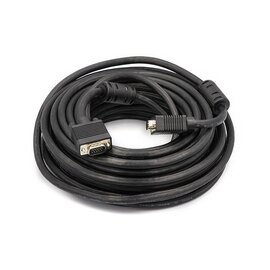 Изображение  Кабель мультимедийный PowerPlant VGA-VGA, 15м, black &mdash; CA911035