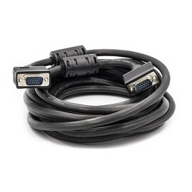 Изображение  Кабель мультимедийный PowerPlant VGA-VGA, 5м, black &mdash; CA911059