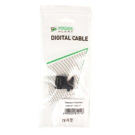 Зображення 2 Перехідник PowerPlant HDMI(AF)-HDMI(AF), Black - KD00AS1304