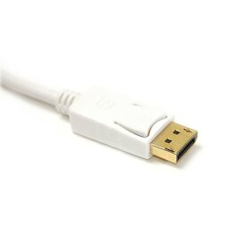 Зображення 3 Адаптер PowerPlant DisplayPort-HDMI, 0.15м, White &mdash; KD00AS1277