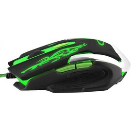 Изображение 2 Мышь Esperanza MX405 Cyborg USB Black/Green &mdash; EGM405