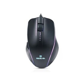 Изображение 4 Мышь REAL-EL RM-747 USB Black