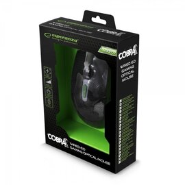 Изображение 4 Мышь Esperanza EGM207G Cobra USB Black/Green