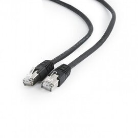 Зображення  Патч-корд кручена пара Cablexpert PP6-0.5M/BK FTP Cat.6 (0.5 м) black