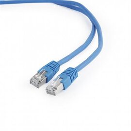 Зображення  Патч-корд кручена пара Cablexpert PP6-3M/B FTP Cat.6 (3 м) blue