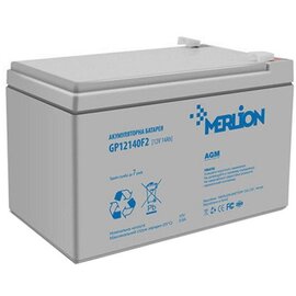 Зображення  Свинцево-кислотний акумулятор Merlion GP12140F2