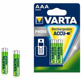 Зображення  Акумулятор Varta Phone Accu AAA/HR03 550 mAh BL 2шт