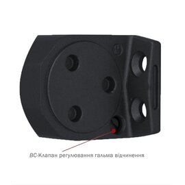 Изображение 4 Доводчик Ryobi D-2050T BC SLD Grey Anthracite до 950 мм, Цвет корпуса: антрацитовый