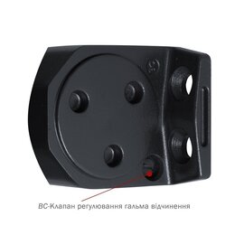 Изображение 4 Доводчик Ryobi DS-2055P BC PRL HO Grey Anthracite параллельная тяга, Цвет корпуса: антрацитовый