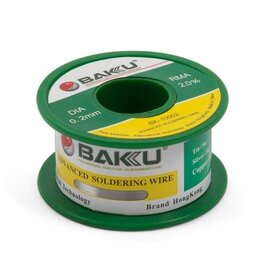Зображення  Припій Bakku BK10002 DIA 0,2mm. 50g, Вага: 50 г