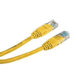 Зображення  Патч-корд кручена пара EServer CORD-2M-YEL UTP Cat.5e Cu (2 м) yellow