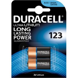 Изображение  Батарейка Duracell DL 123 BL 2шт - 5002979