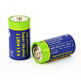Изображение  Батарейка EnerGenie Super Alkaline C/LR14 BL 2 шт