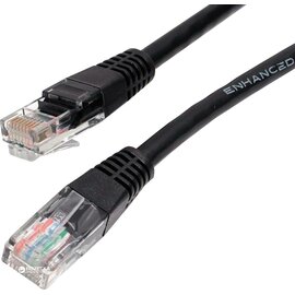 Изображение  Патч-корд витая пара EServer CORD-1M-BLACK UTP Cat.5e Cu (1 м) black