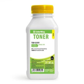 Зображення  Тонер для принтера ColorWay TCH-1215Y для HP CLJ CP1215/1515 Yellow 45г