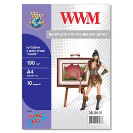 Изображение  Бумага WWM Fine Art 190г/м2 A4 10л - ML190.10
