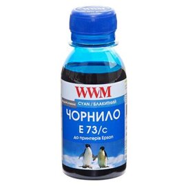 Зображення  Чорнило для принтера WWM Epson Stylus CX3700/TX119/TX419 Cyan - E73/C-2
