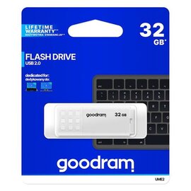 Зображення 5 USB флеш накопичувач GoodRam UME2 32Gb USB2.0 White - UME2-0320W0R11