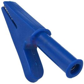 Изображение  Зажим тестерный Tcom L50mm Blue