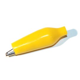 Изображение  Зажим тестерный Tcom L44mm Yellow