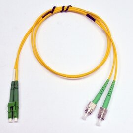 Изображение  Патч-корд оптический Sofetek FC/APC-LC/APC SM 1м Duplex