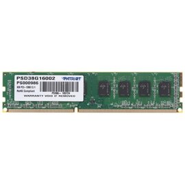 Зображення  Оперативна пам`ять Patriot Signature Line DDR3 8192Mb 1600MHz &mdash; PSD38G16002