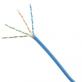 Зображення  Кабель вита пара Panduit UTP-cat.5e LSZH 4x2x0.50 Cu внутр. (мідь) 305м Blue