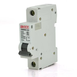 Зображення  Автоматичний вимикач SHYY C65 1PC50 1-полюсний