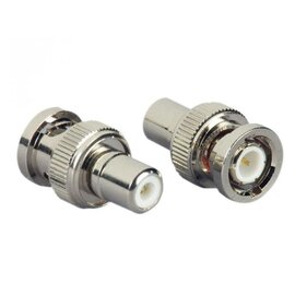 Зображення  Перехідник Tcom BNC- гн.RCA, цинк (1 шт.)