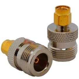 Зображення  Перехідник Tcom SMA-гн.N, латунь (1 шт.)