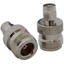 Зображення  Перехідник Tcom SMA (реверсний) - гн.N, латунь (1 шт.)