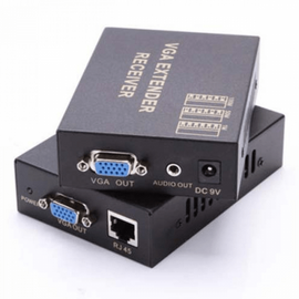 Зображення  Подовжувач PROinstal VGA RJ-45 до 100m до 100 метрів