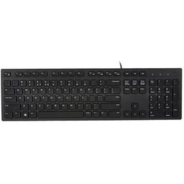 Изображение  Клавиатура Dell KB216 Ukr USB Black &mdash; 580-AHHE