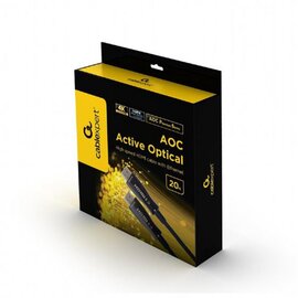 Зображення 2 Кабель мультимедійний Cablexpert HDMI-HDMI V.2.0, 20м, Black &mdash; CCBP-HDMI-AOC-20M