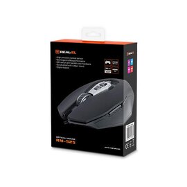Изображение 2 Мышь REAL-EL RM-525 USB Black — EL123200029