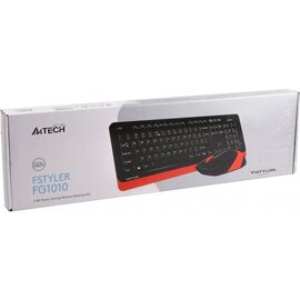 Зображення 5 Комплект мишка + клавіатура A4Tech FG1010 USB Orange