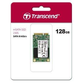 Изображение 2 SSD диск Transcend 230S 128GB mSATA TLC &mdash; TS128GMSA230S, Емкость накопителя: 128 ГБ