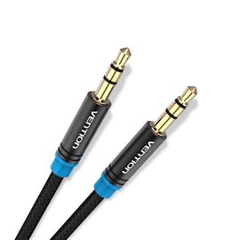 Изображение 2 Аудио кабель Vention Audio 3.5 mm M - 3.5 mm M, 1.5 m, Black - P350AC150-B-M
