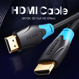 Изображение 2 Кабель мультимедийный Vention HDMI-HDMI, 1.5 m, v2.0 - AACBG