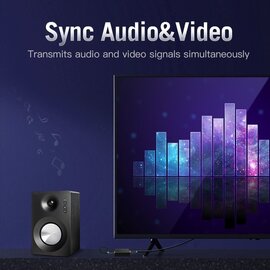 Изображение 4 Кабель мультимедийный Vention HDMI-HDMI, 1.5 m, v2.0 - AACBG