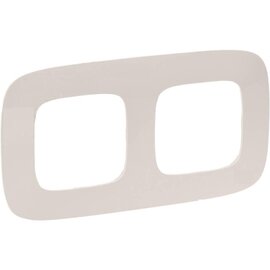 Зображення  Рамка для розетки Legrand Valena Allure frame 2-local Ivory двійна