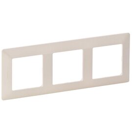 Зображення  Рамка для вимикача та розетки Legrand Valena Life frame 3-local Ivory