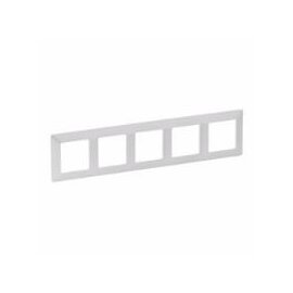 Зображення  Рамка для вимикача та розетки Legrand Valena Life frame 5-local Perle