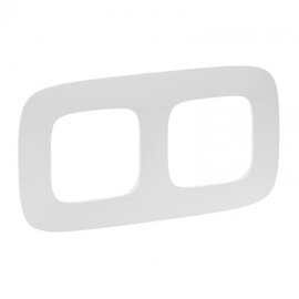Зображення  Рамка для розетки Legrand Valena Allure frame 2-local White