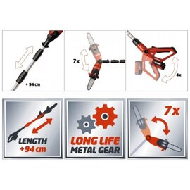 Зображення 3 Кущоріз Einhell GE-LC 18 LI T- Solo