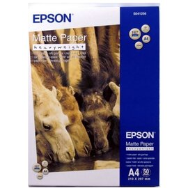 Изображение  Бумага Epson A4 Matte Paper-Heavyweight, 50арк - C13S041256