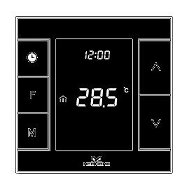 Изображение  Термостат MCO Home MCOEMH7H-EH Black