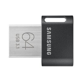 Изображение  USB флеш накопитель Samsung Fit Plus Black 64GB USB 3.1 - MUF-64AB/APC